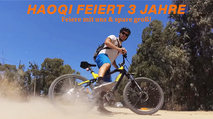 🎉 3 Jahre HAOQI Deutschland – Jubiläumsaktion im August! 🎉