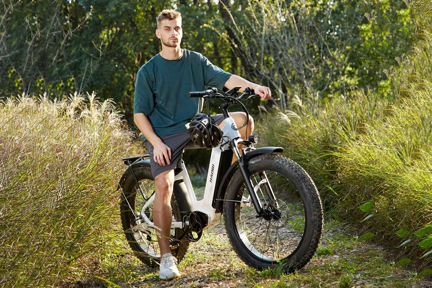 HAOQI Eagle All-Terrain Elektrofahrrad Weiß