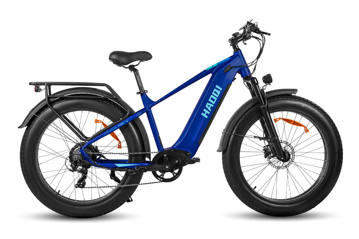 HAOQI Step Over Eagle Ebike | Herren Elektrofahrrad | Fatbike E-Bike & E-Gravel Bike