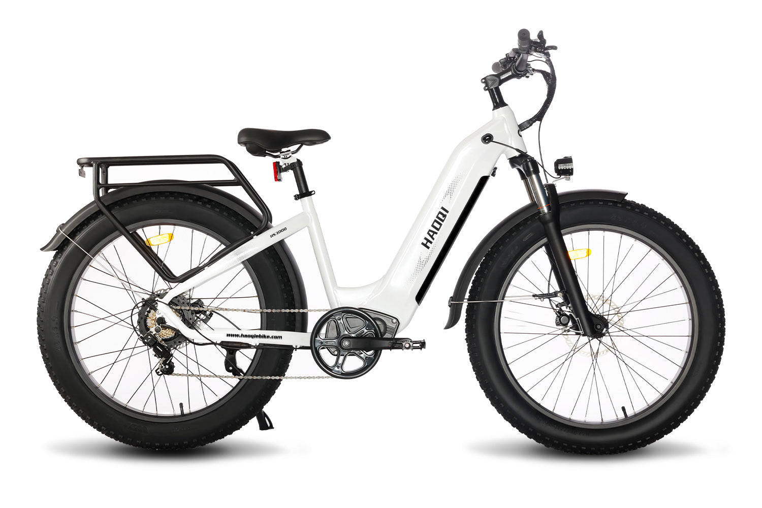 e bike mountainbike weiß Premium Elektrisches All Terrain Fatbike
