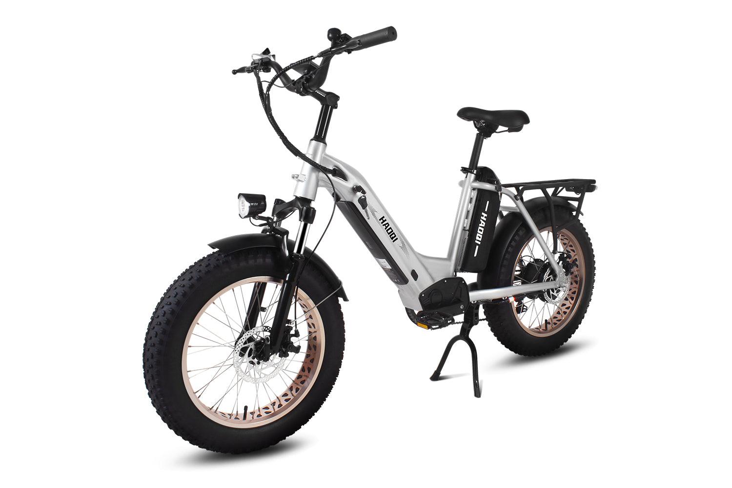 haoqi antelope cargo ebike white