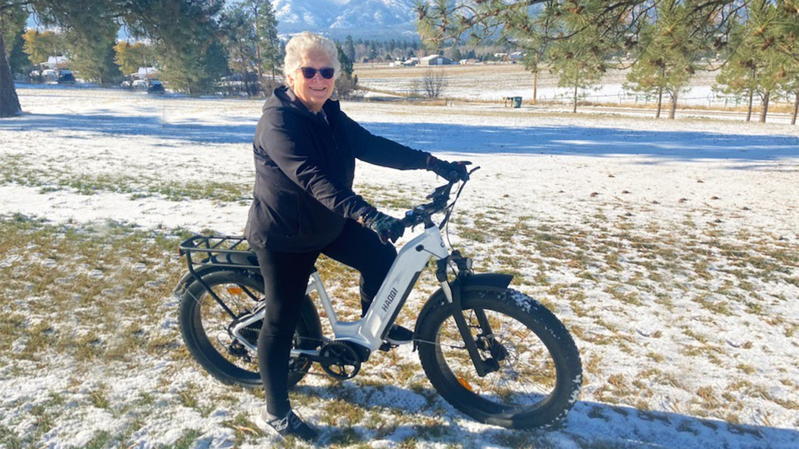 HAOQI E-Bike im Winter