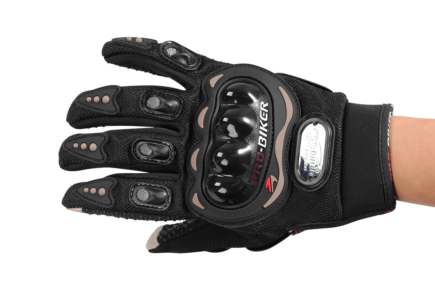 HAOQI Winter Warm Touch Screen Waterproof Cycling Gloves