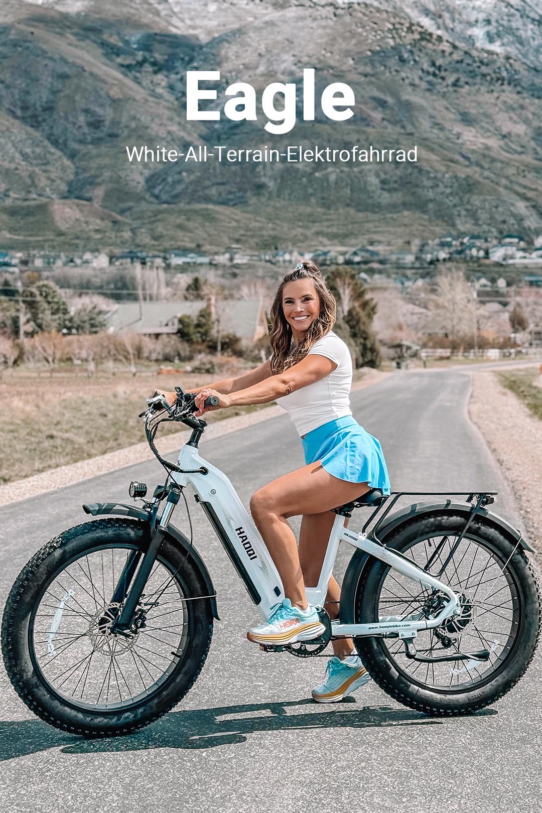 Eagle White-All-Terrain-Elektrofahrrad