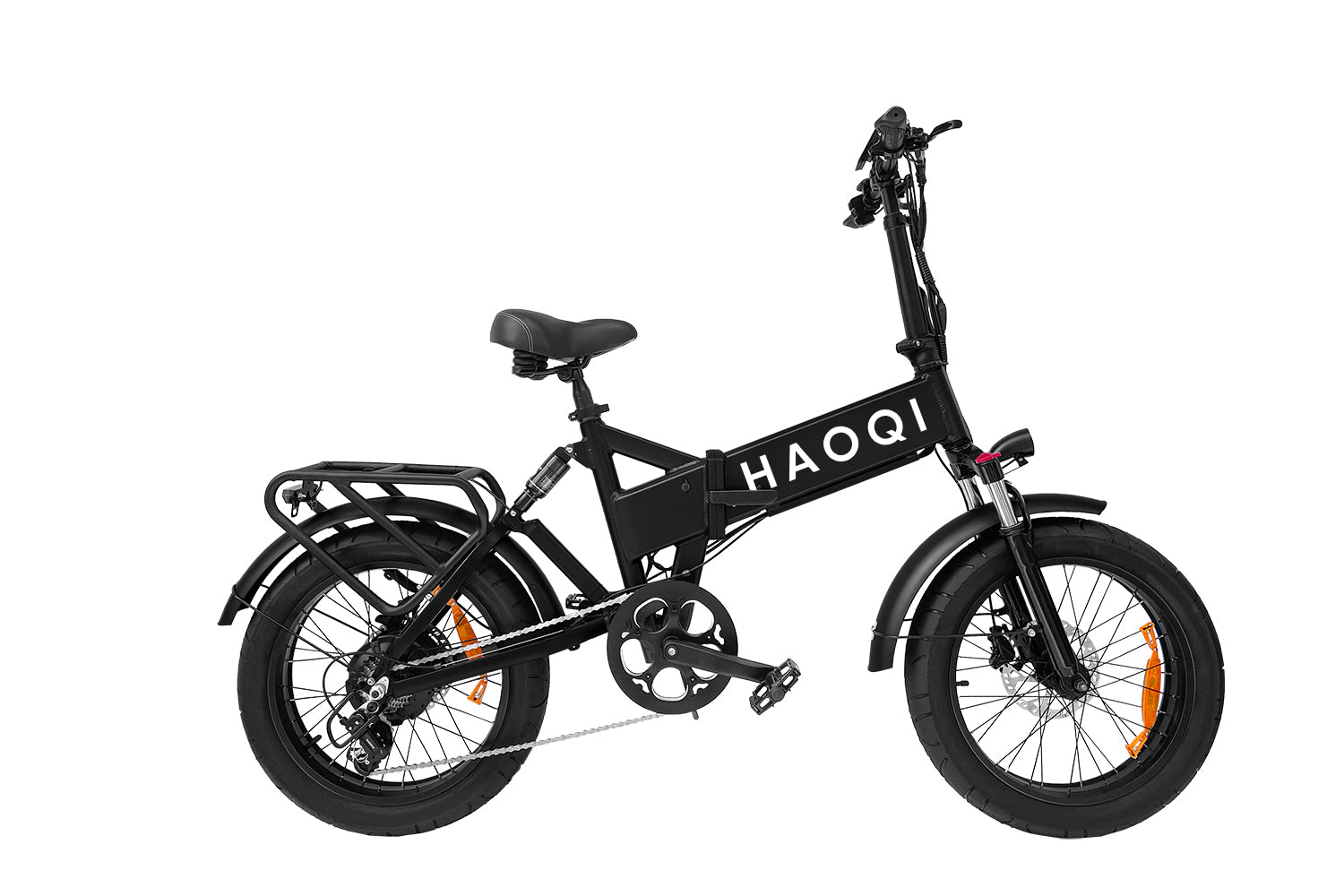 Haoqi Folding E-bike EB3 urban tires black 2