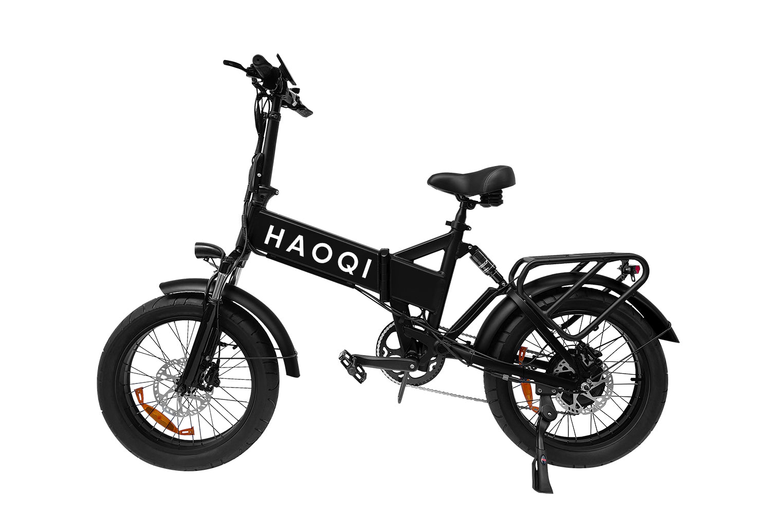 Haoqi Folding E-bike EB3 urban tires black