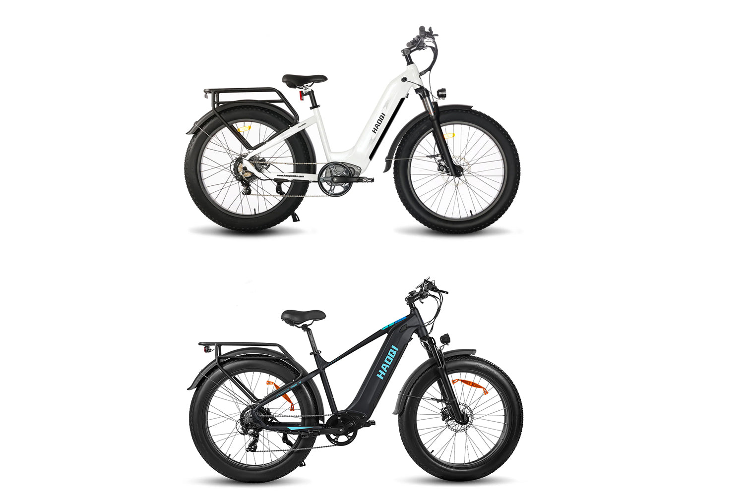 HAOQl White Eagle E-Bike All-Terrain